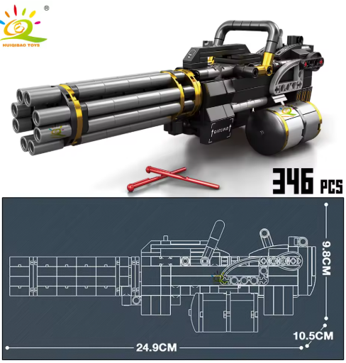 DIY Building Block Guns Firearms