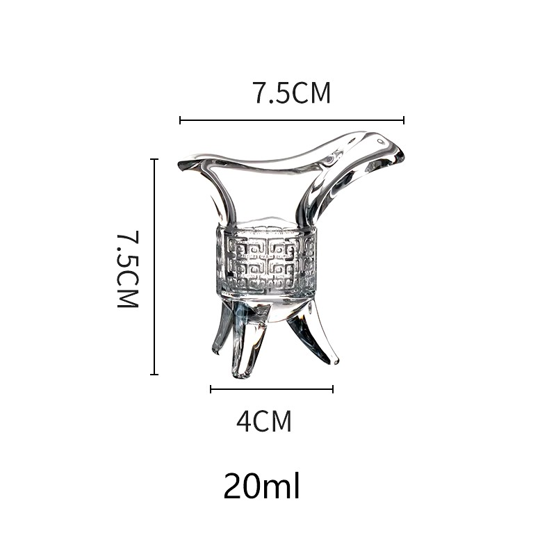 Ancient Imperial Artistic Whiskey Spirit Shot Glass