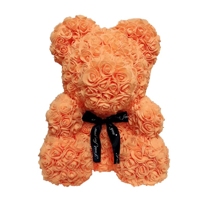 Eternal Rose Teddy Bear Gift (40cm)