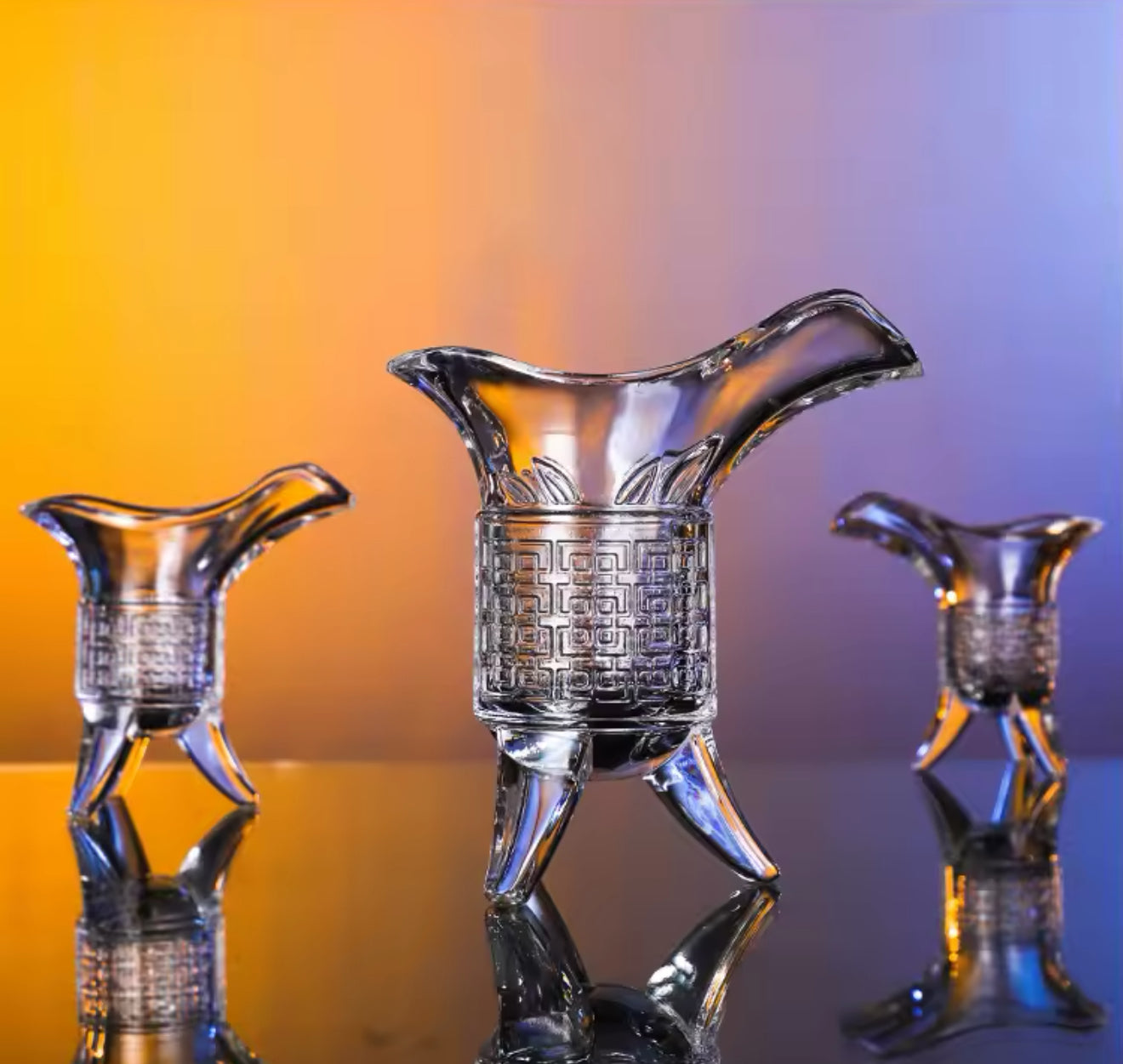 Ancient Imperial Artistic Whiskey Spirit Shot Glass