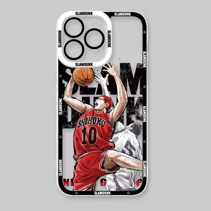 Slam Dunk Anime Phone Case For iPhone 14, 15, 16