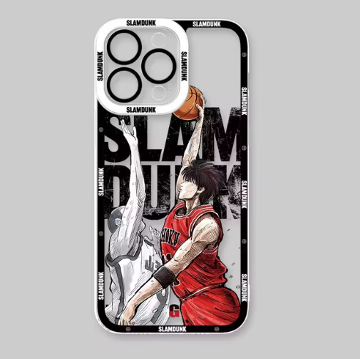 Slam Dunk Anime Phone Case For iPhone 14, 15, 16