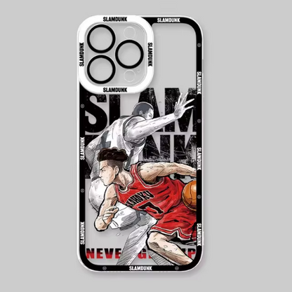 Slam Dunk Anime Phone Case For iPhone 14, 15, 16