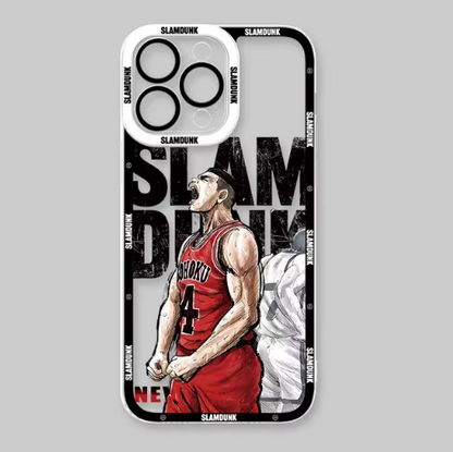 Slam Dunk Anime Phone Case For iPhone 14, 15, 16