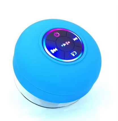 Waterproof Wireless Bluetooth LED Shower Speaker