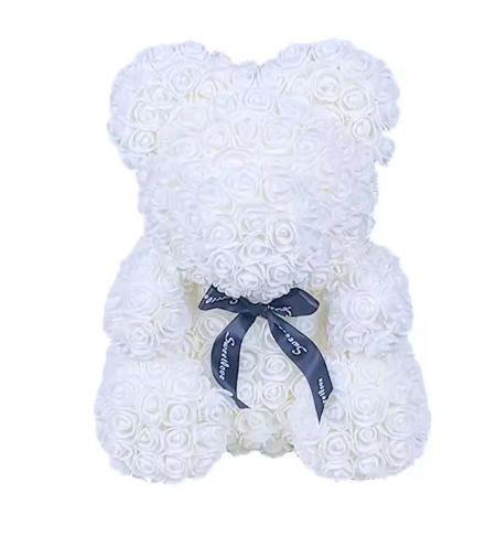 Eternal Rose Teddy Bear Gift (40cm)