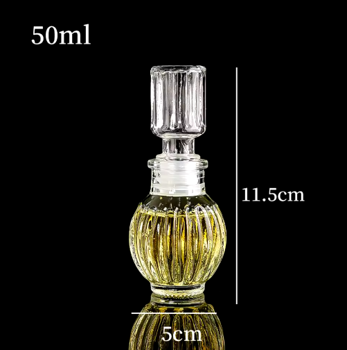 Mini Whiskey Liquor Glass Bottle 50ml