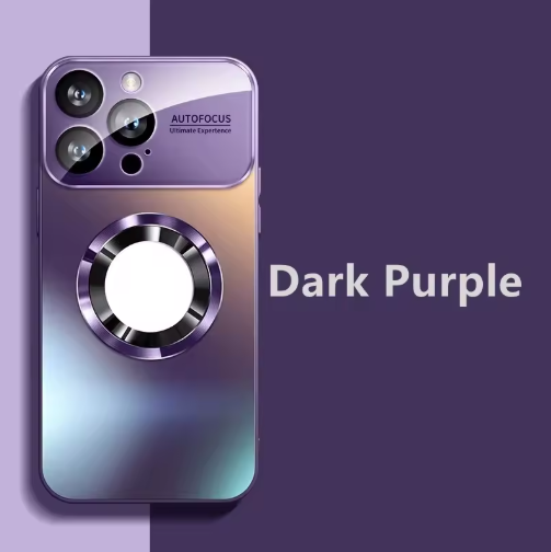 Titanium Metallic Matte MagSafe iPhone Case For 13, 14, 15, 16 Pro, Pro Max