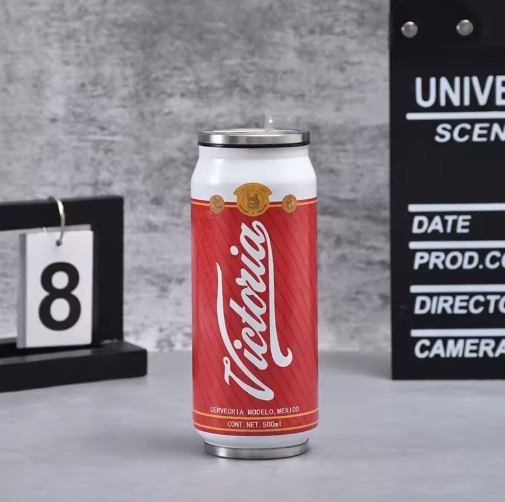 Beer Can Stainless Steel Insulated Tumbler Cup - 500ML