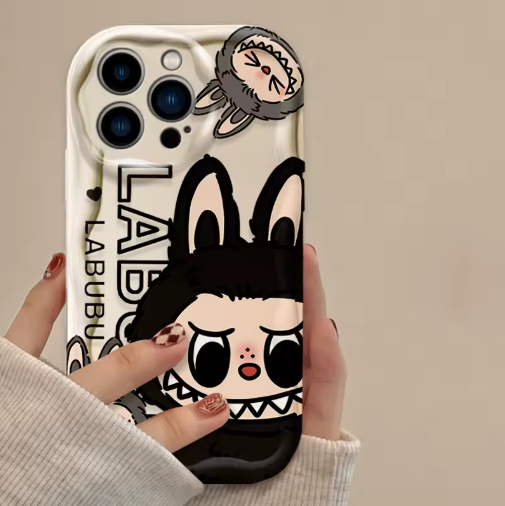 Cute Cartoon Monsters Phone Case For iPhone 14, 15, 16