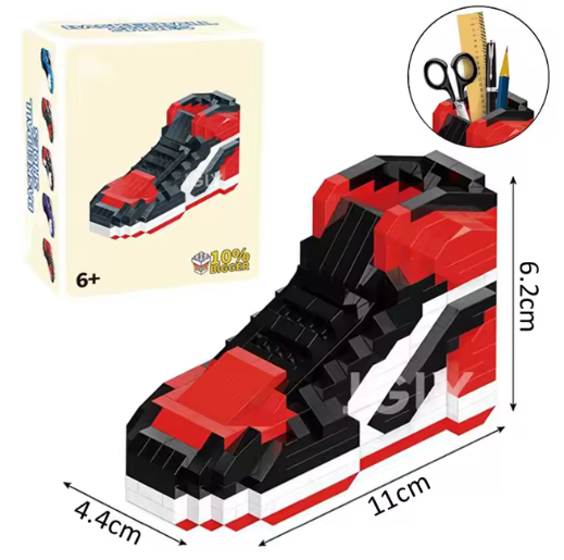 DIY Basketball Sneaker Shoes Building Blocks 518 Pcs