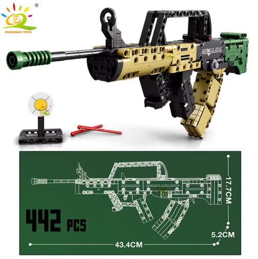 DIY Building Block Guns Firearms