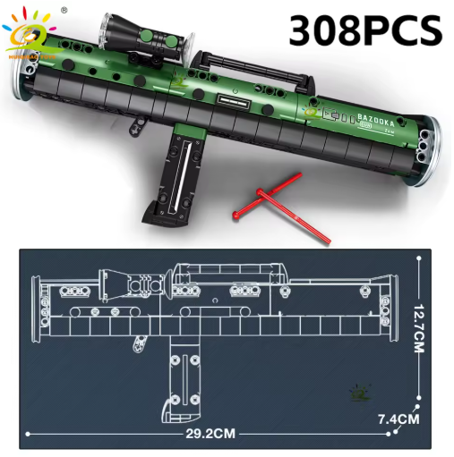 DIY Building Block Guns Firearms