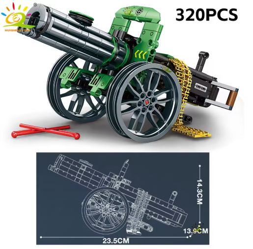 DIY Building Block Guns Firearms