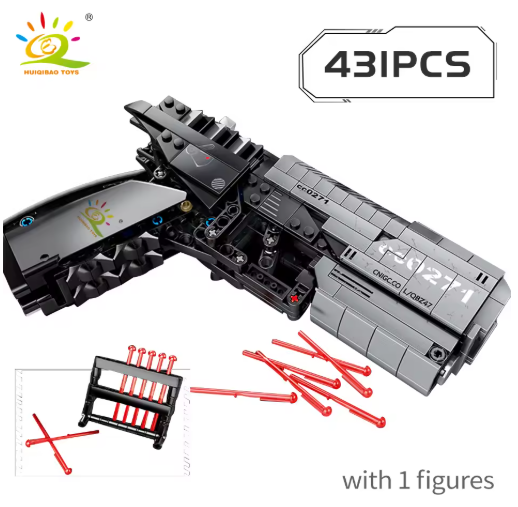 DIY Building Block Guns Firearms