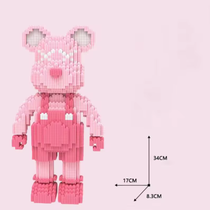 DIY Building Blocks Bearbrick Model Kids Toy