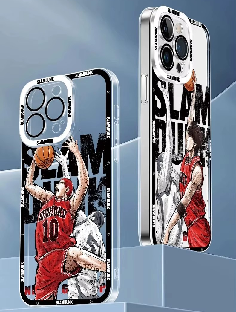 Slam Dunk Anime Phone Case For iPhone 14, 15, 16