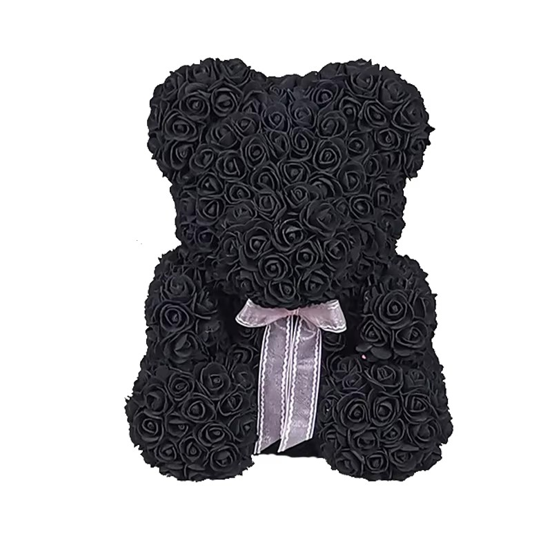 Eternal Rose Teddy Bear Gift (40cm)