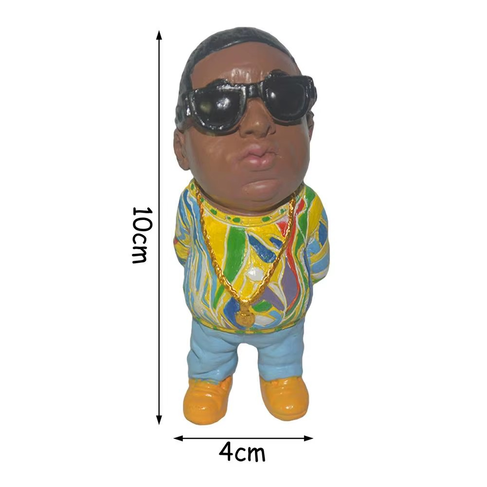 Famous Hip Hop Rapper Singer Resin Model Figures