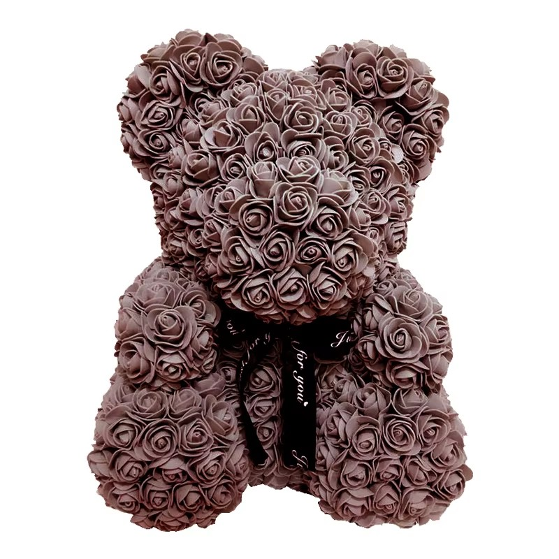 Eternal Rose Teddy Bear Gift (40cm)