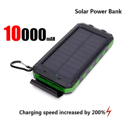 Portable Fast Charging Solar Power Bank