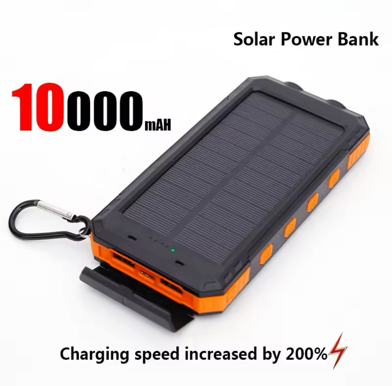 Portable Fast Charging Solar Power Bank