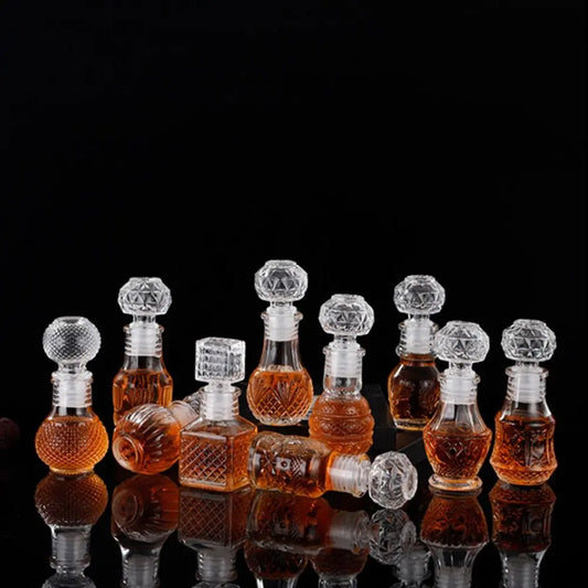 Mini Whiskey Liquor Glass Bottle 50ml