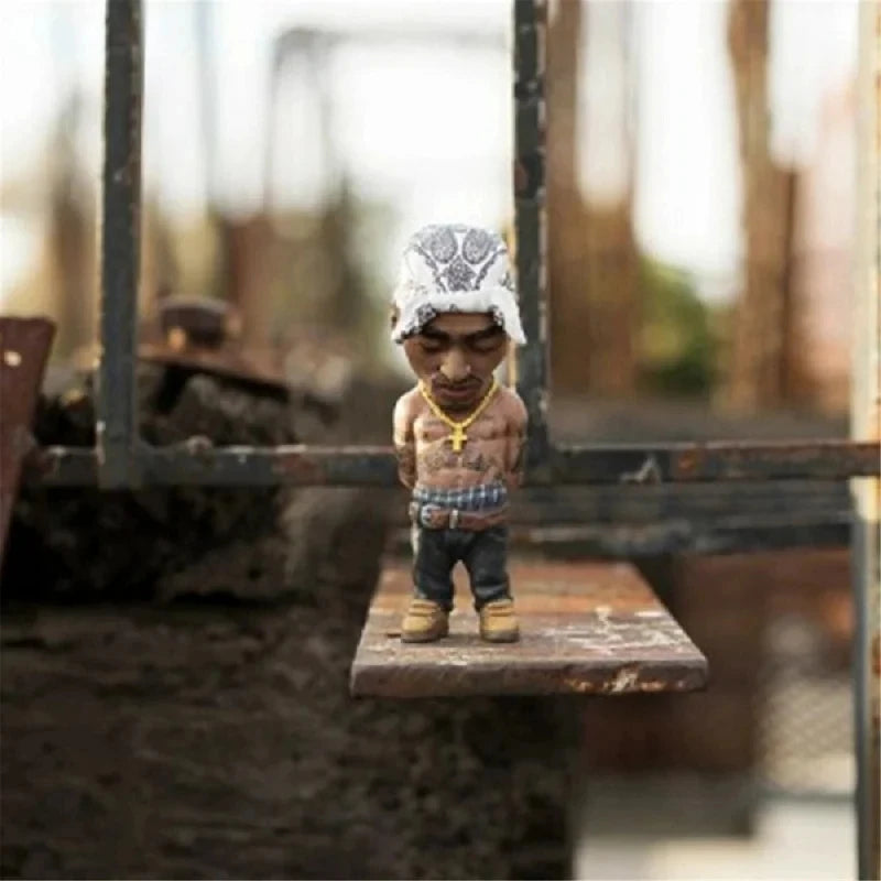 Famous Hip Hop Rapper Singer Resin Model Figures