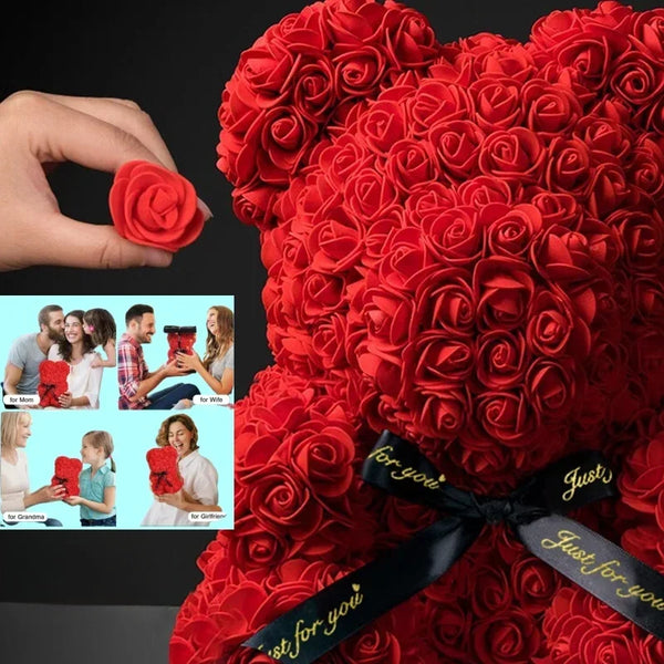 Eternal Rose Bear Gift