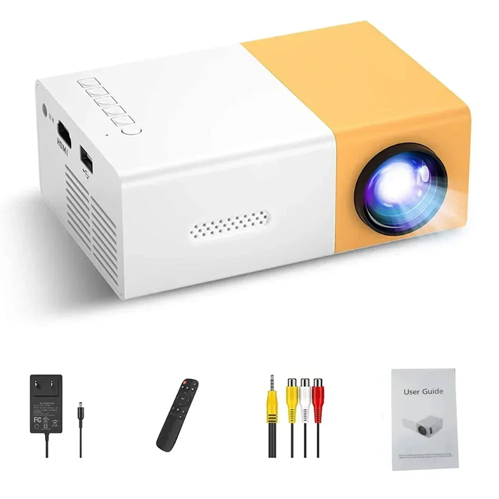 Mini 4K 1080P HD Portable LED Projector