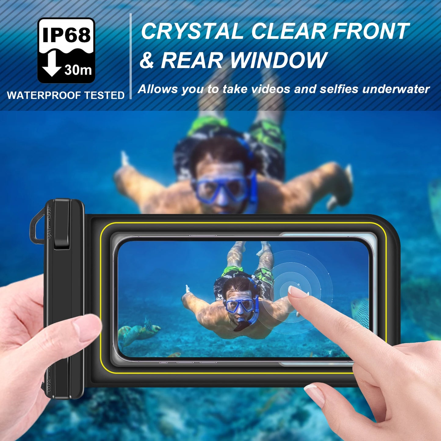 FloatPro Universal Waterproof Phone Pouch Case