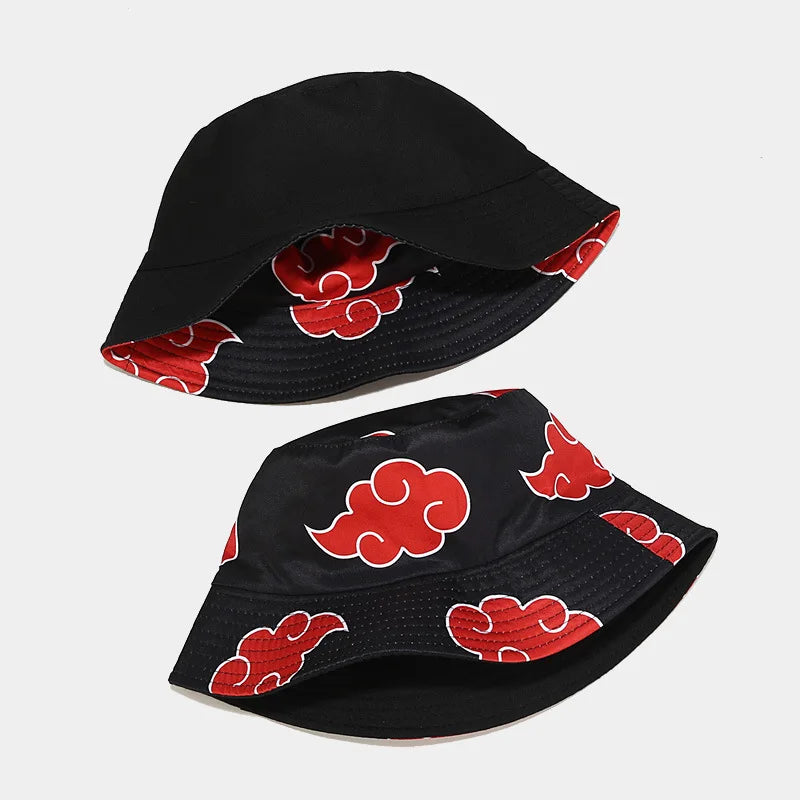 Akatsuki Naruto Anime Fashion Bucket Hat