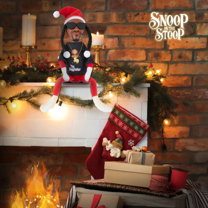 Snoop Dogg On The Stoop Christmas Elf Doll Gift