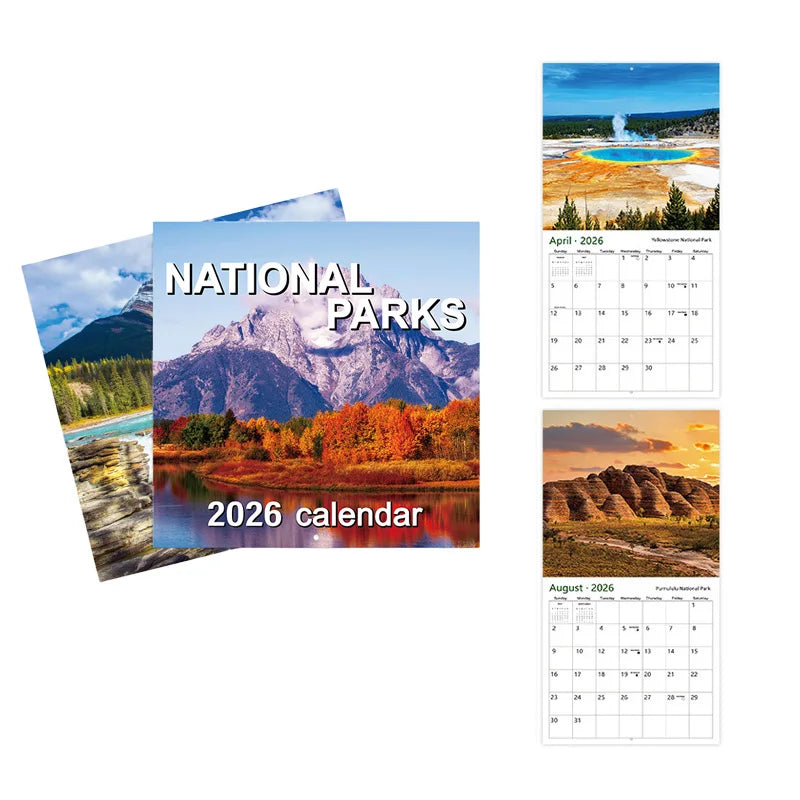 National Parks 2026 Calendar