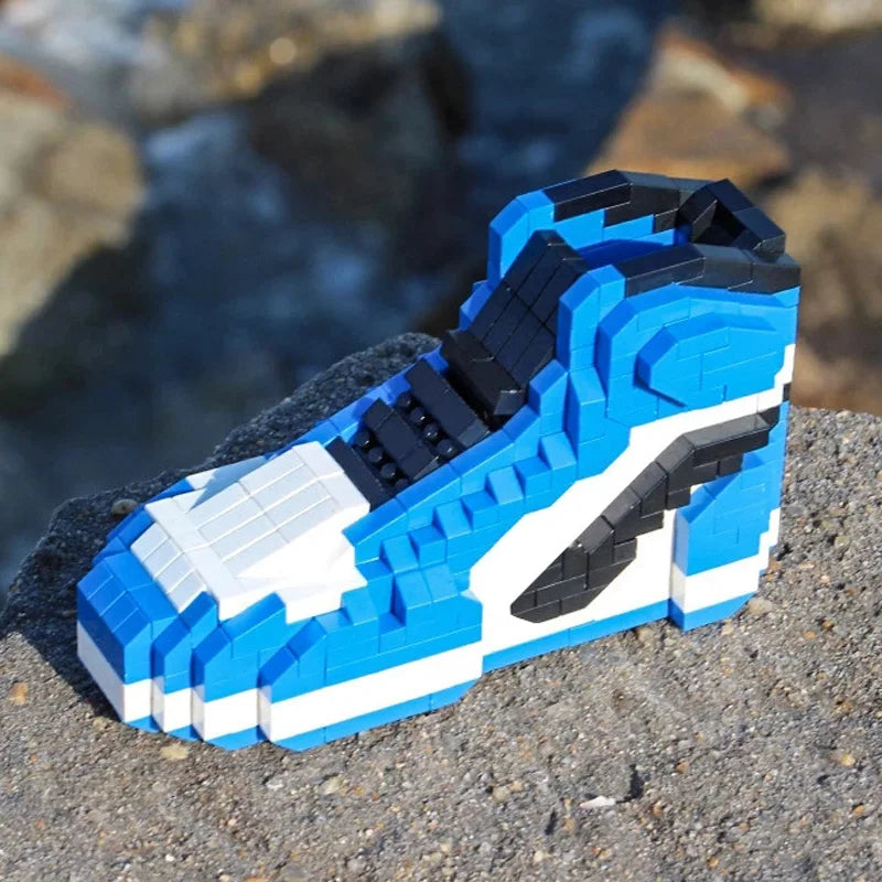 DIY Basketball Sneaker Shoes Building Blocks 518 Pcs