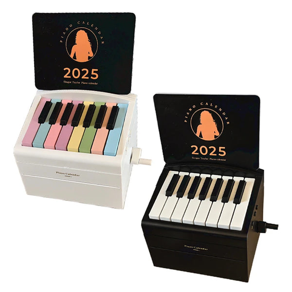 Mini Playable Piano Calendar 2025 With Taylor Swift Music Tunes