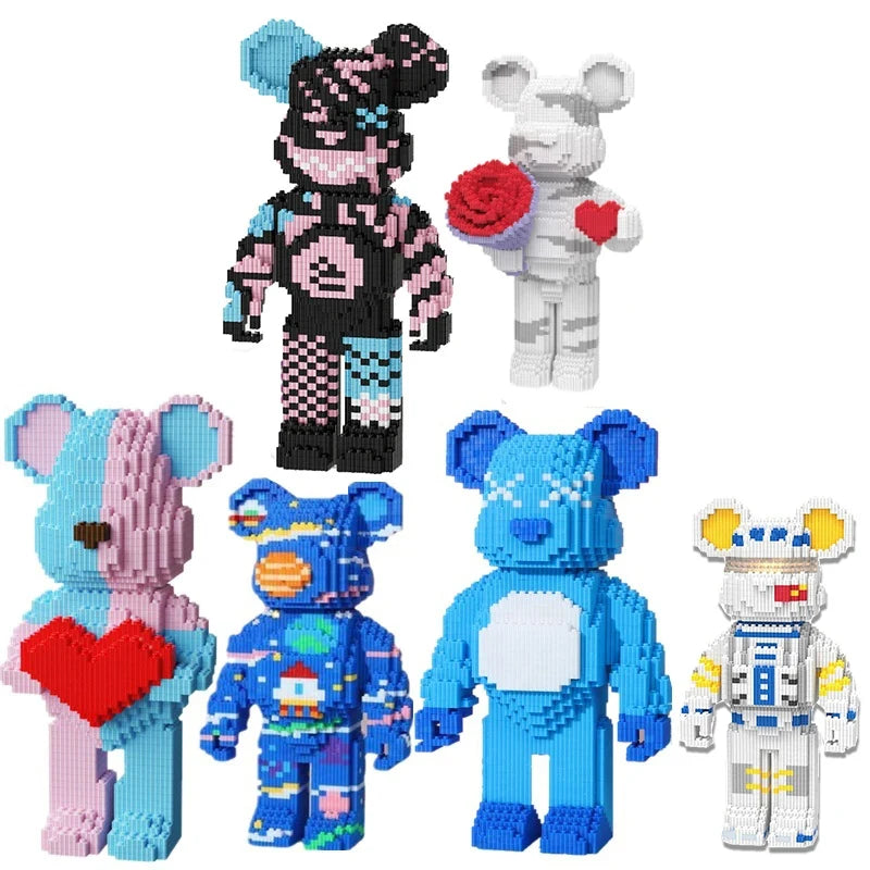 DIY Building Blocks Bearbrick Model Kids Toy