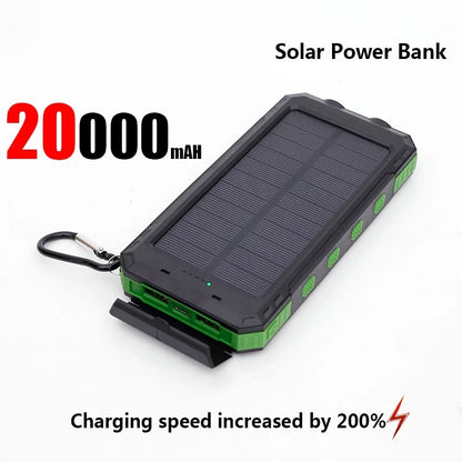 Portable Fast Charging Solar Power Bank