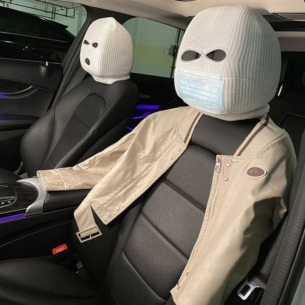 Halloween Spooky Car Headrest Covers