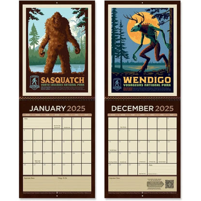 Legends of The National Parks 2025 Calendar