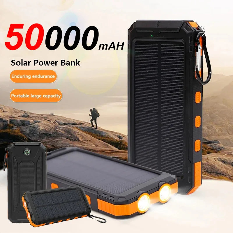 Portable Fast Charging Solar Power Bank