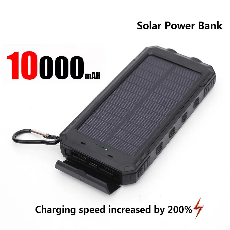 Portable Fast Charging Solar Power Bank