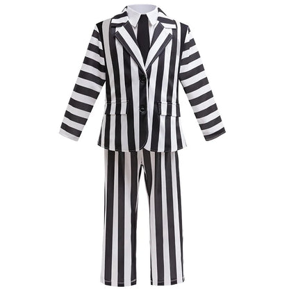 Beetlejuice Halloween Costume Set For Kids