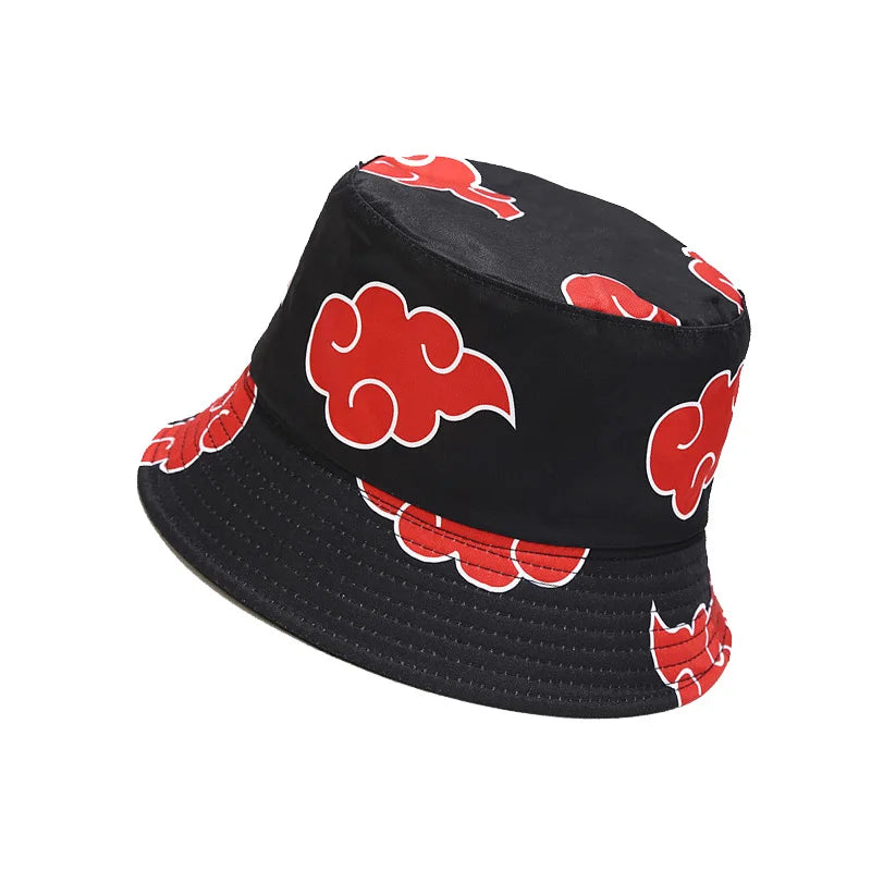 Akatsuki Naruto Anime Fashion Bucket Hat