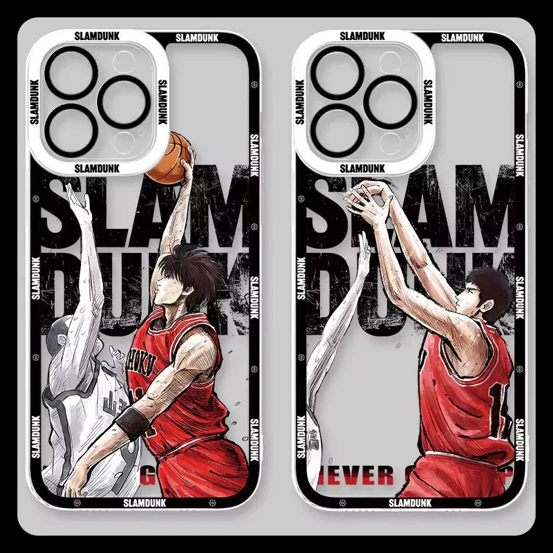 Slam Dunk Anime Phone Case For iPhone 14, 15, 16