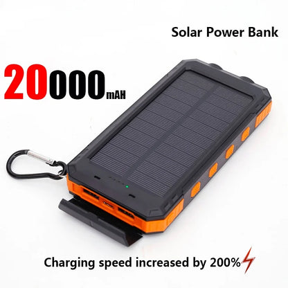 Portable Fast Charging Solar Power Bank