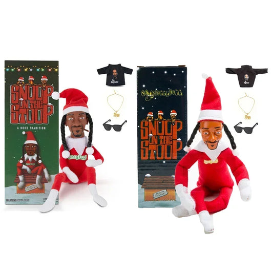 Snoop Dogg On The Stoop Christmas Elf Doll Gift