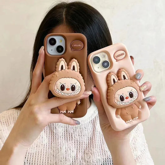 Super Cute Labubu iPhone Case For 13, 14, 15, 16, Pro, Pro Max