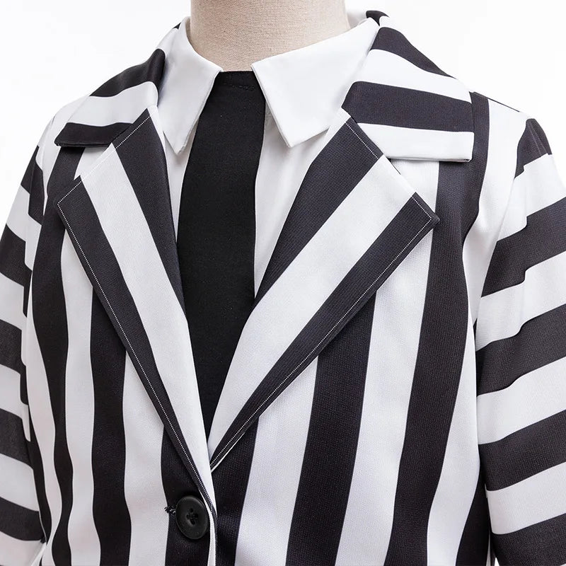 Beetlejuice Halloween Costume Set For Kids