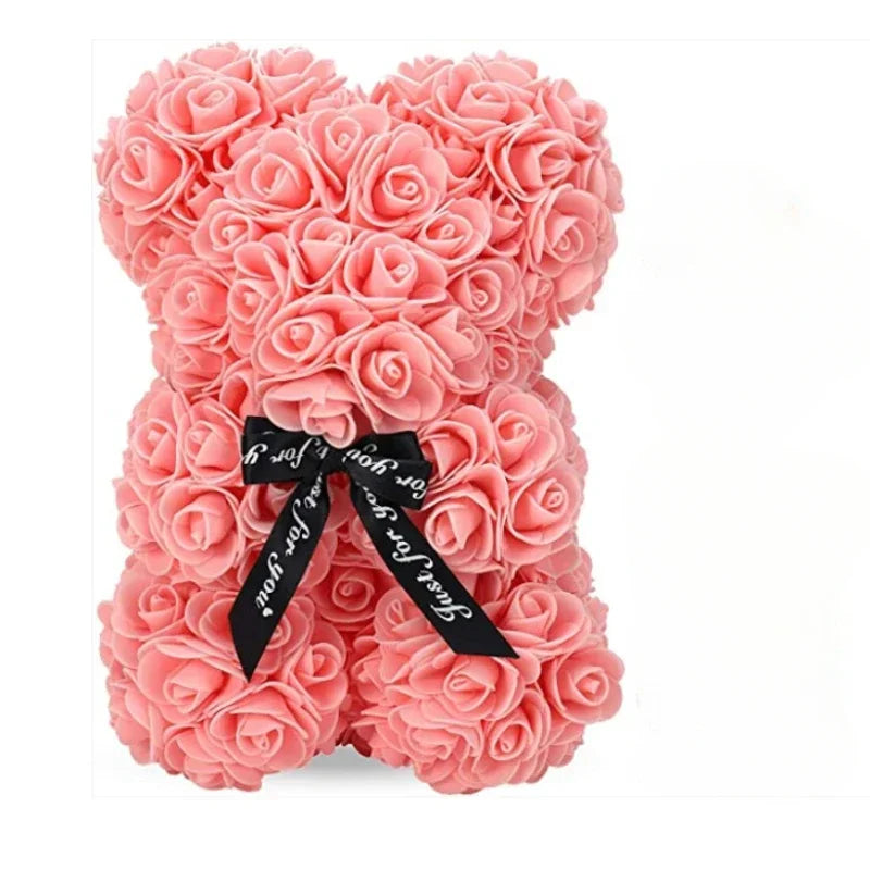 Eternal Rose Bear Gift (25cm)